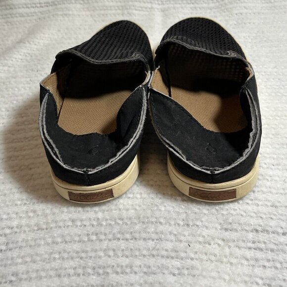 OluKai Pehunia Breathable Slip On Shoe Black Women’s‎ Size 7 - Picture 8 of 14